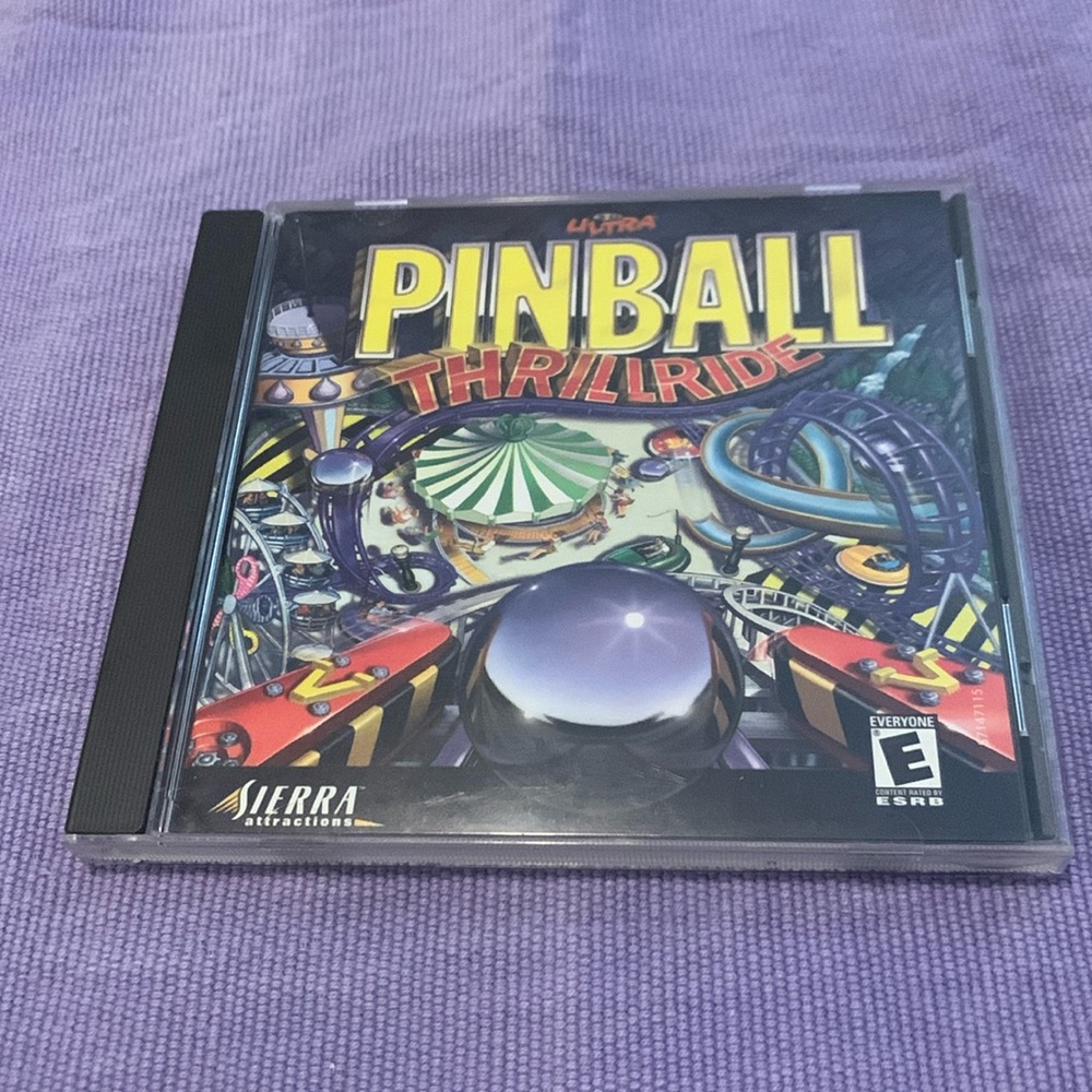 3-D Ultra Pinball Thrillride computer game
